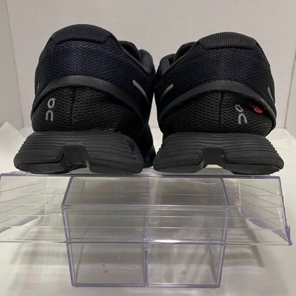 On Running Cloud 5 All Black Mesh Performance Sneakers Women’s 8.5 - Picture 11 of 12